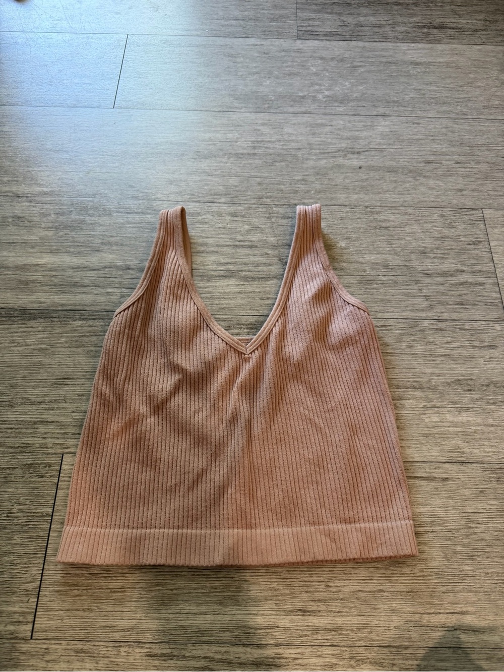 Free people intimately Ribbed V-Neck Tank Top